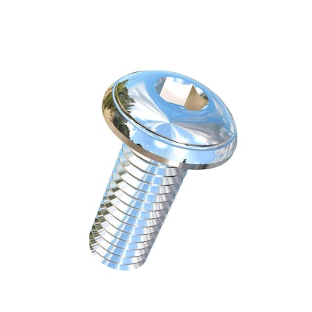 #10-32 Socket Head Cap Screw, Plain Titanium, 1/2 In Length